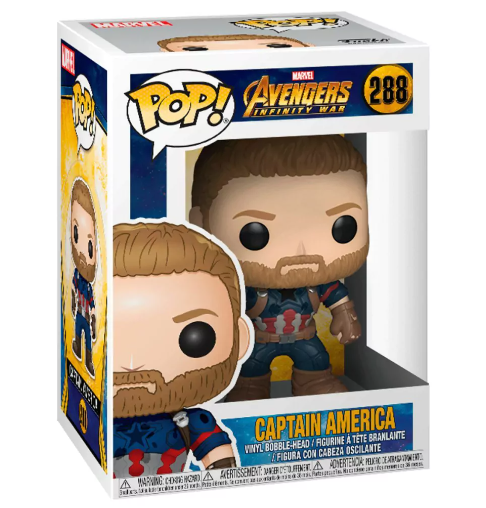Avengers: Infinity War Captain America Funko Pop #288