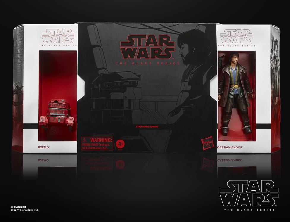 Star Wars: The Black Series Cassian Andor and B2EMO Two-Pack (Standard Grade)