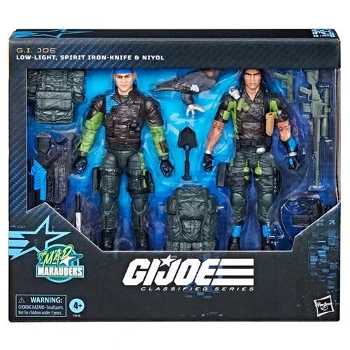 Gi and Joe Classified Series Low-Light, Spirit Iron-Knife & Niyol