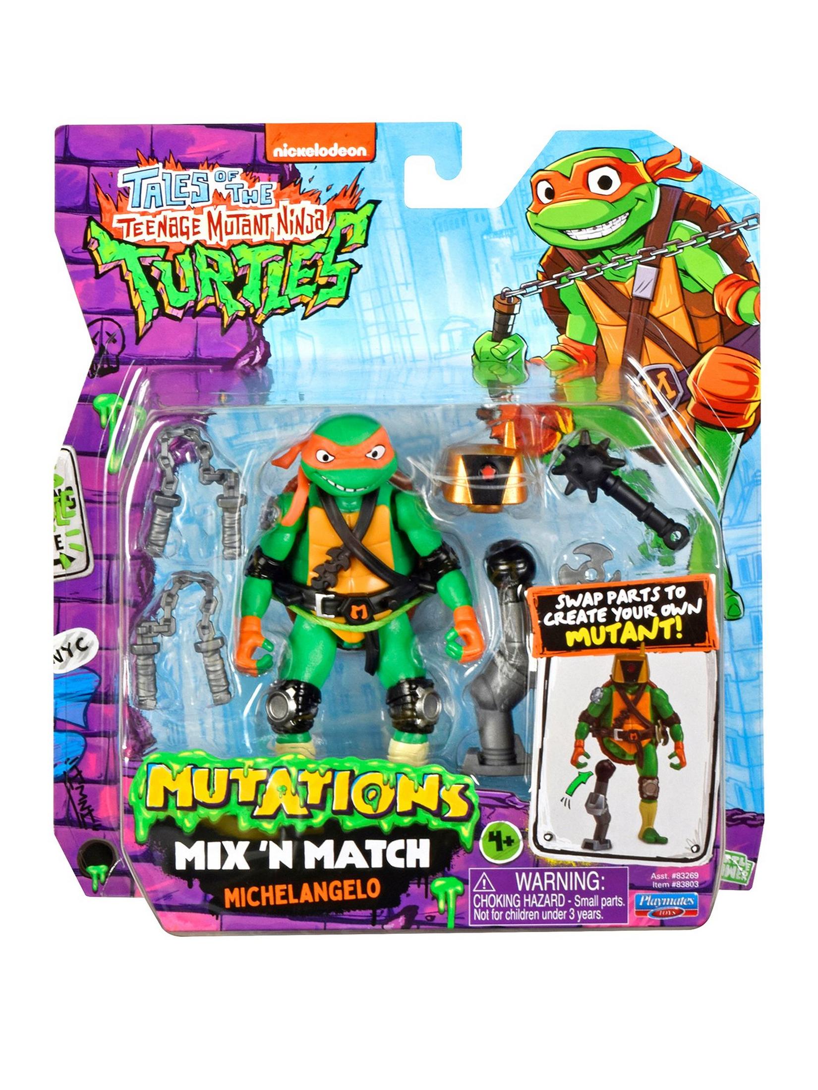 TMNT Mutations Mix 'N' Match Michelangelo
