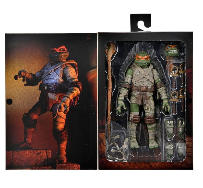 Neca Universal Monsters TMNT Ultimate Michelangelo Mummy