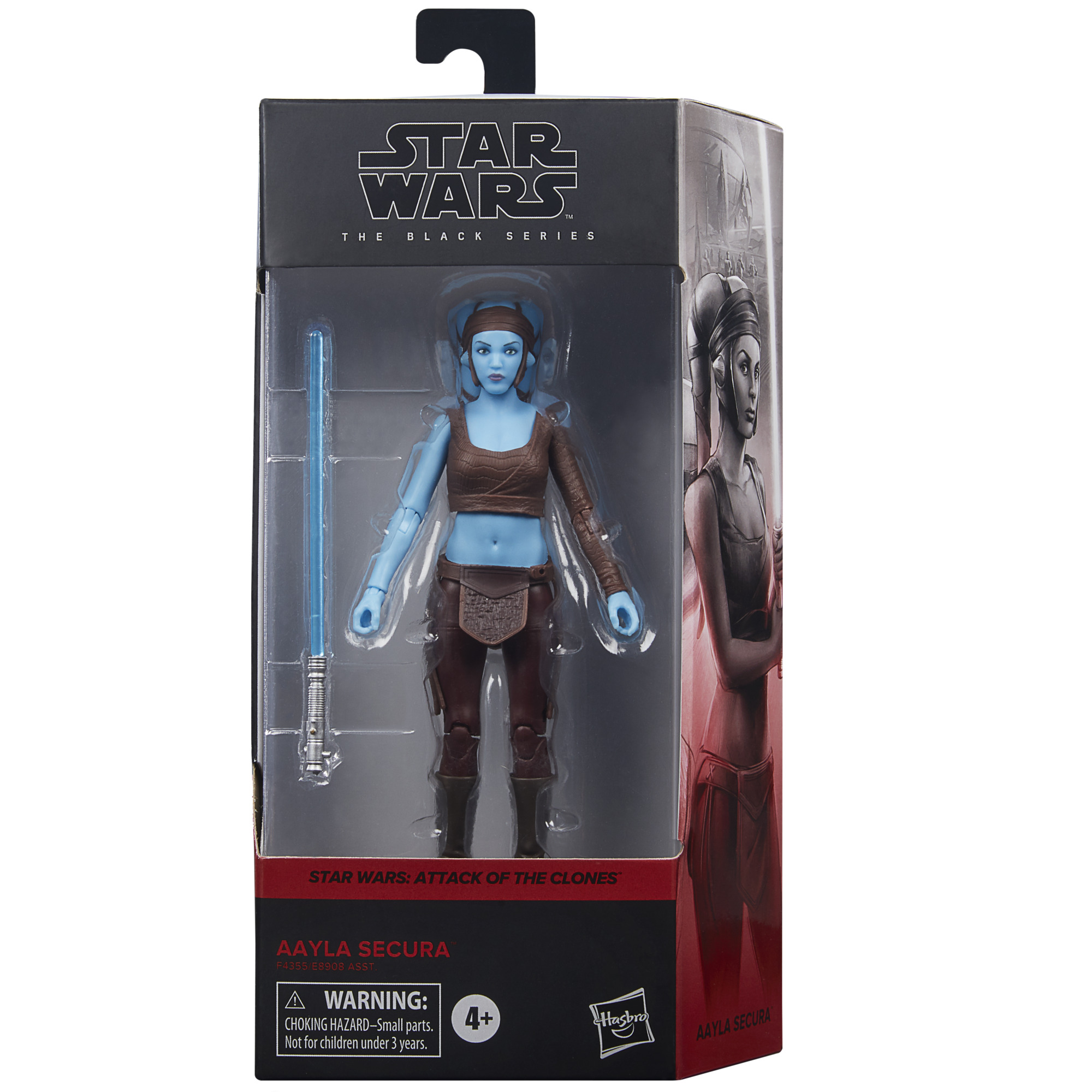 Star Wars The Black Series Aayla Secura-Caja Detalle