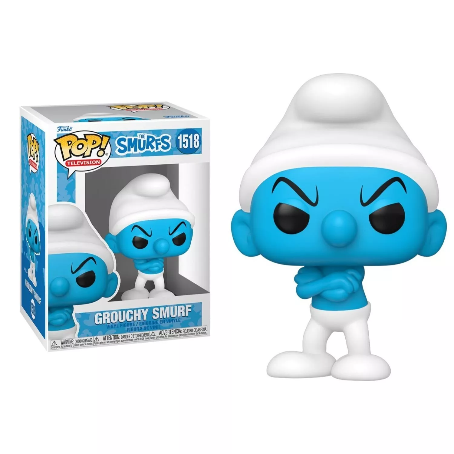 Los pitufos Pitufo Gruñon Funko Pop #1518