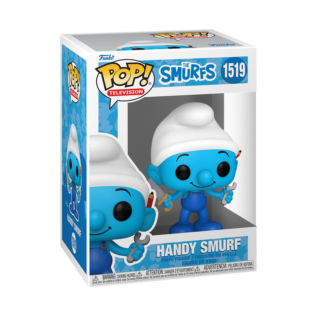 Pitufo Constructor Handy Funko Pop #1519