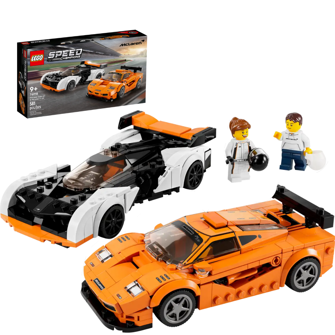 Lego 76918  Speed Champions McLaren Solus & McLaren F1 LM