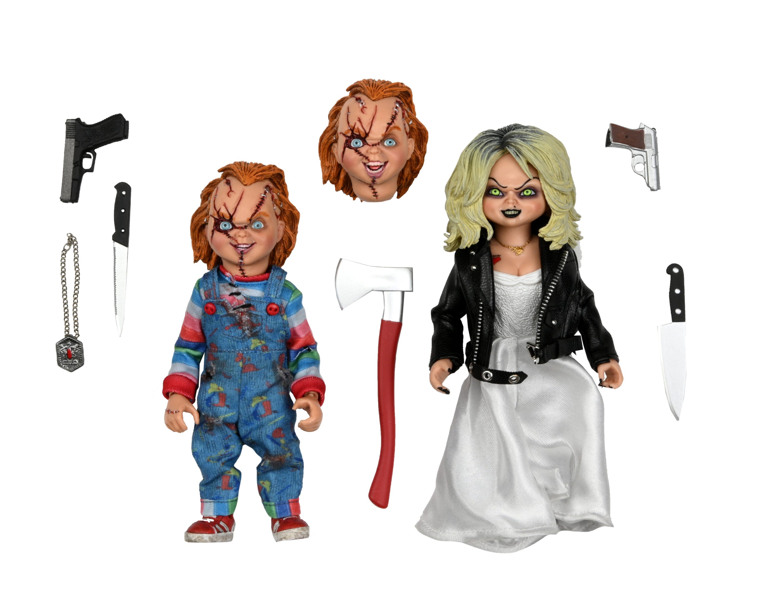 Bride of Chucky - Chucky and Tiffany 2 Pack