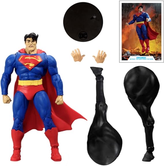 DC Multiverse Superman The Dark Knight  - Caja detalle