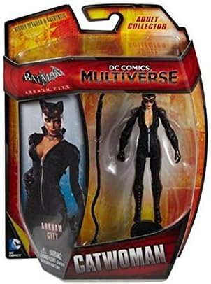 Dc Multiverse Comics Catwoman 4 plg - Abierto en caja