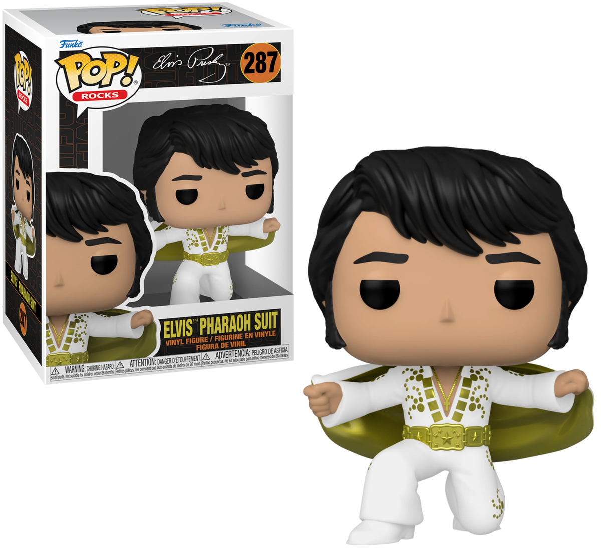 Elvis Presley Pharaoh Suit Funko Pop #287