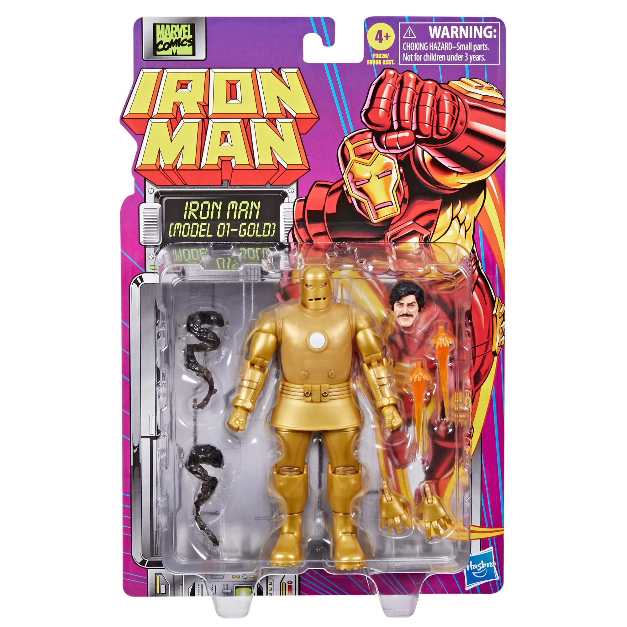 Iron Man Marvel Legends Iron Man (Model 01 - Gold)