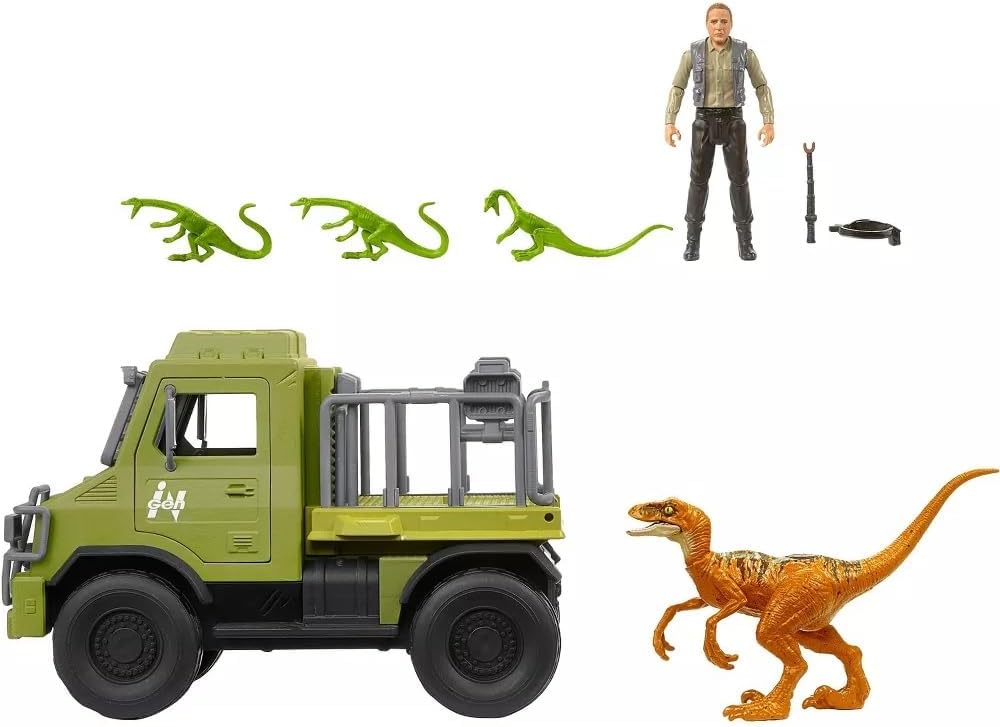 Jurassic World Legacy Collection Isla Sorna Jeep Expedition Pack