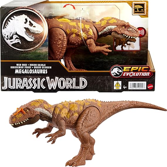 Jurassic World Megalosaurus Wild Roar