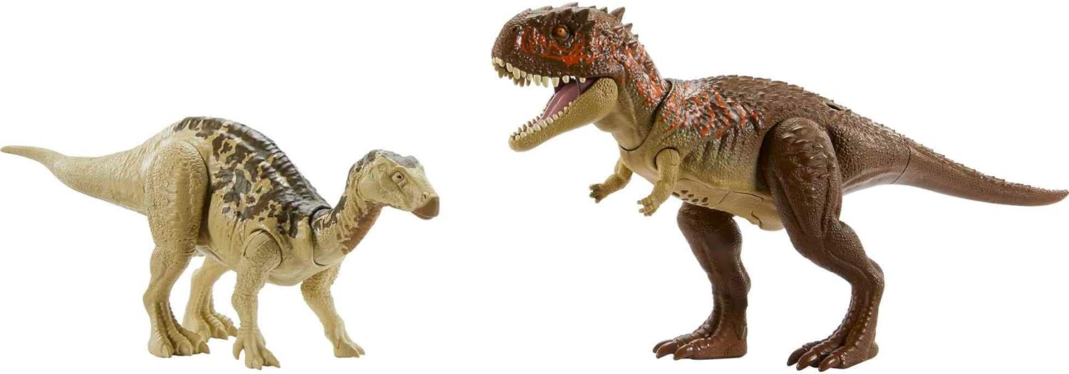 Jurassic World Survival Instincts Roarin' Battle Pack  Iguanodon & Skorpiovenator