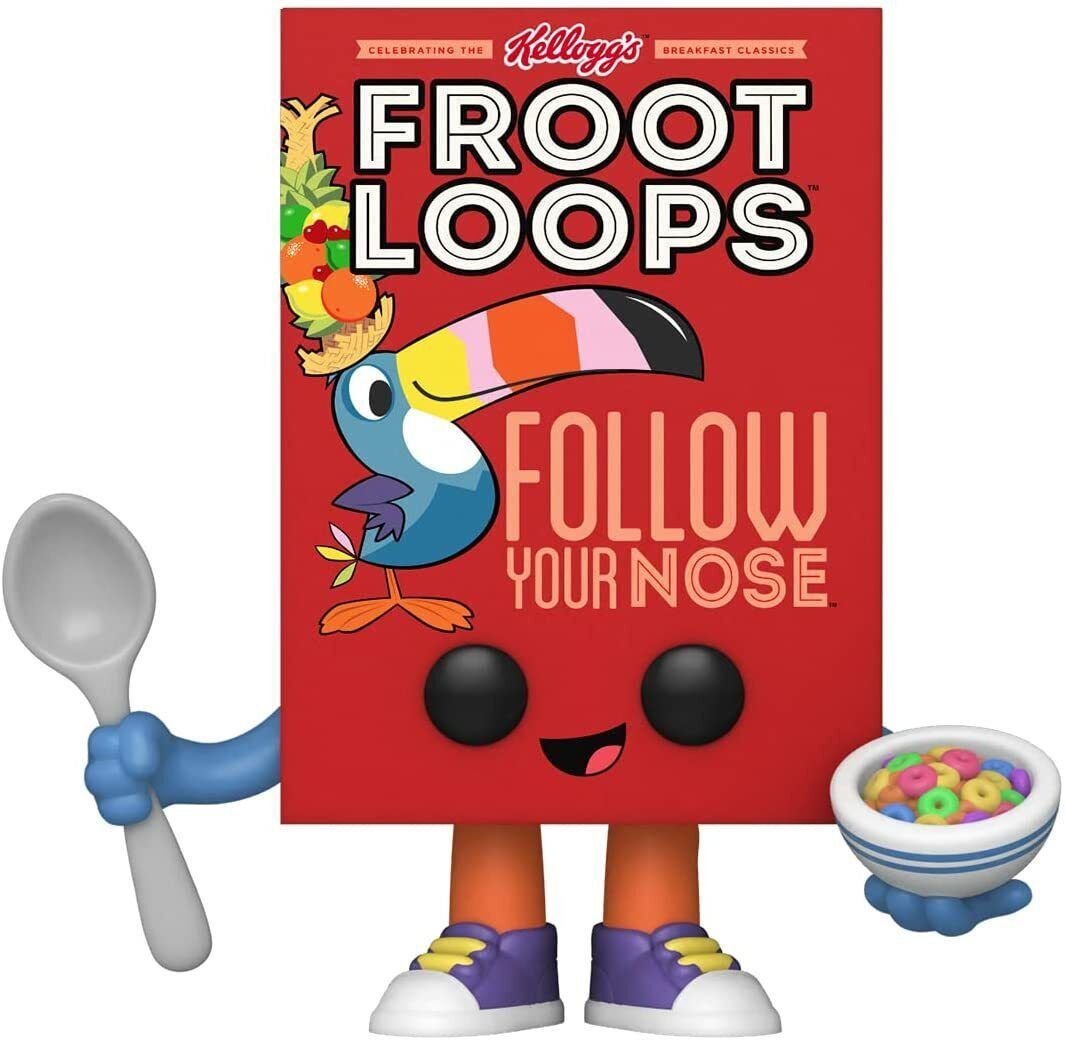 Kelloggs Froot Loops Cereal Box Pop #186