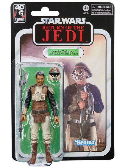 Star Wars The Black Series LANDO (Skiff Guard) -Caja detalle