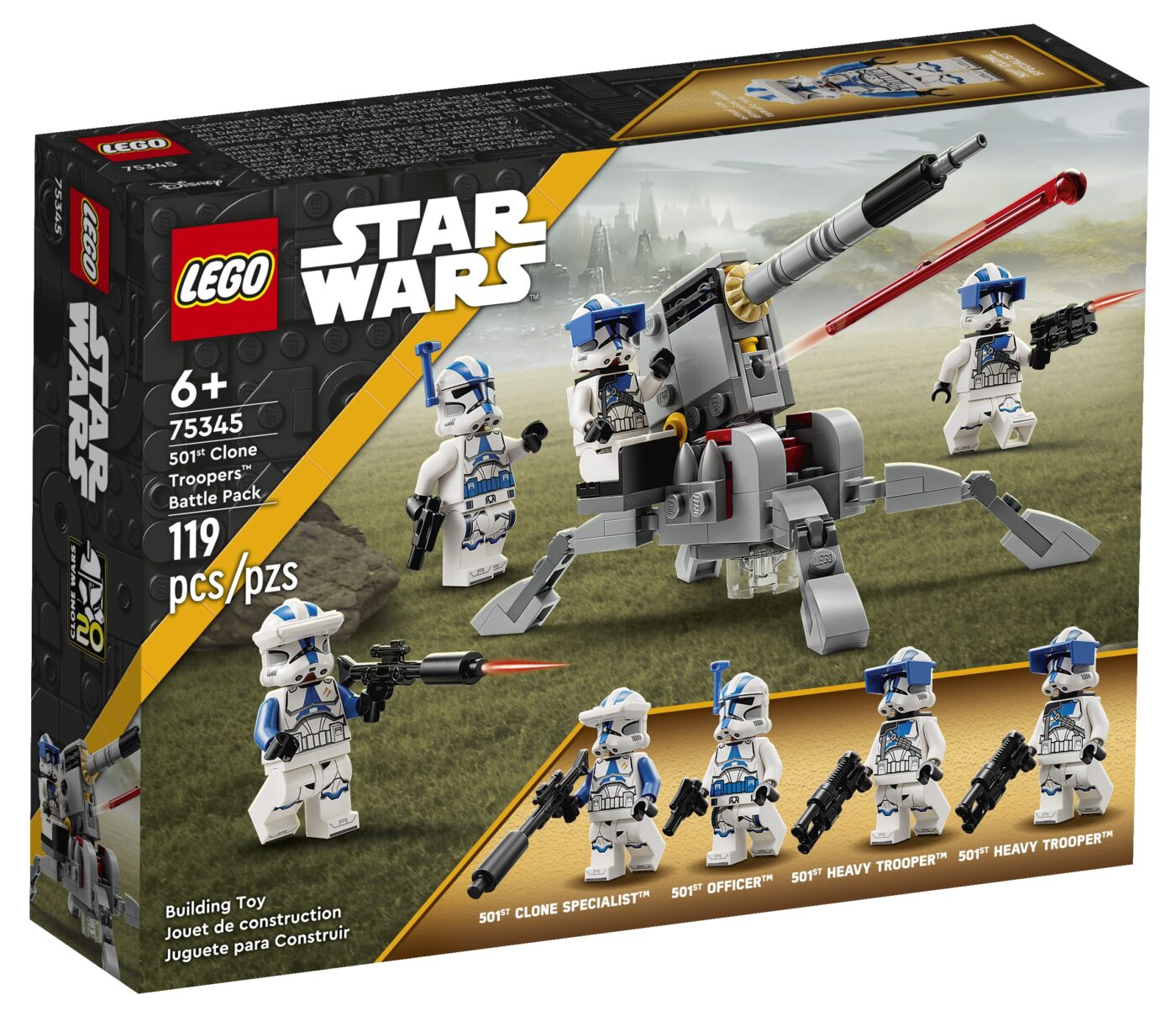 Lego 75345   501" Clone Troopers Battle Pack- Caja Detalle