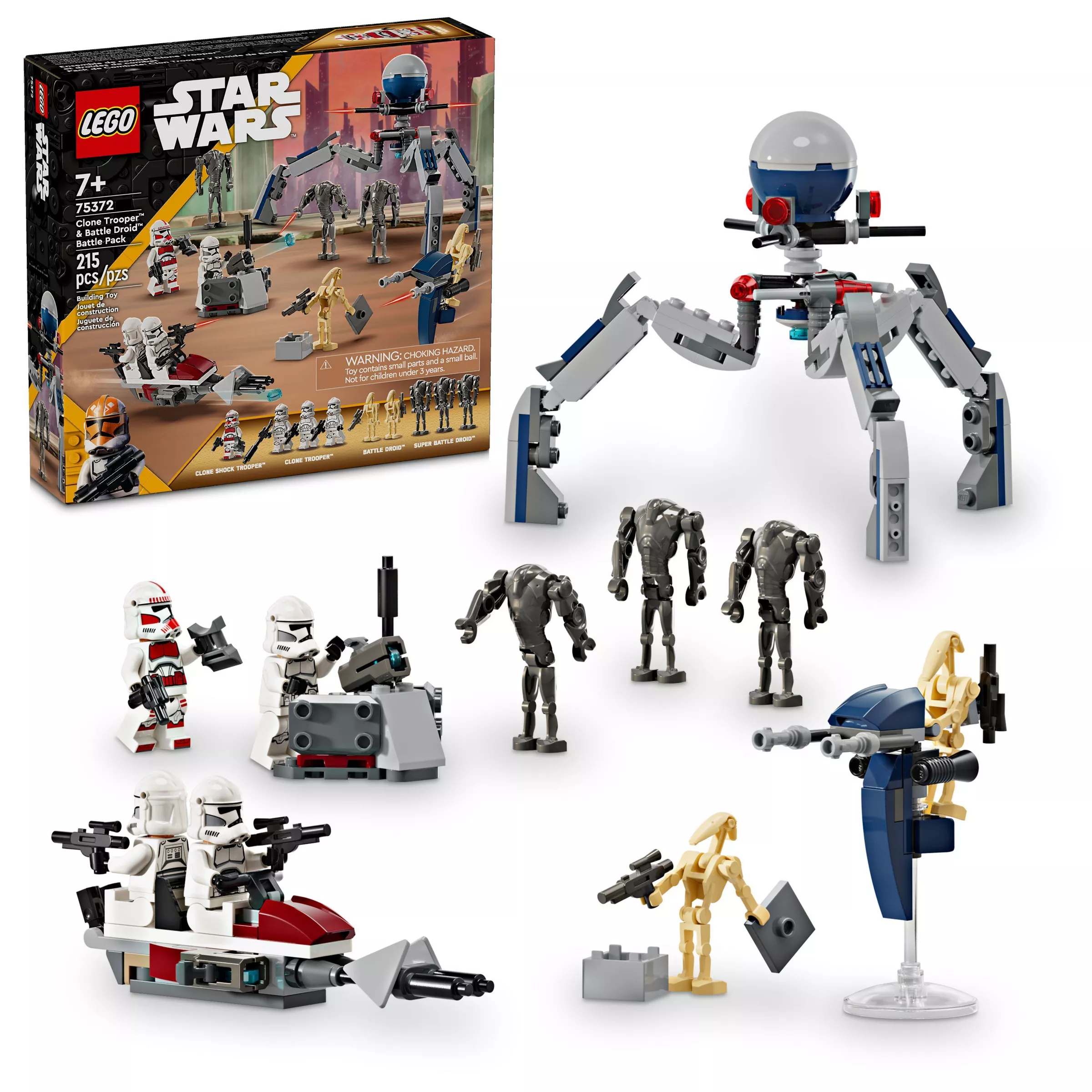Lego 75372   Clone Trooper & Battle Droid Battle Pack