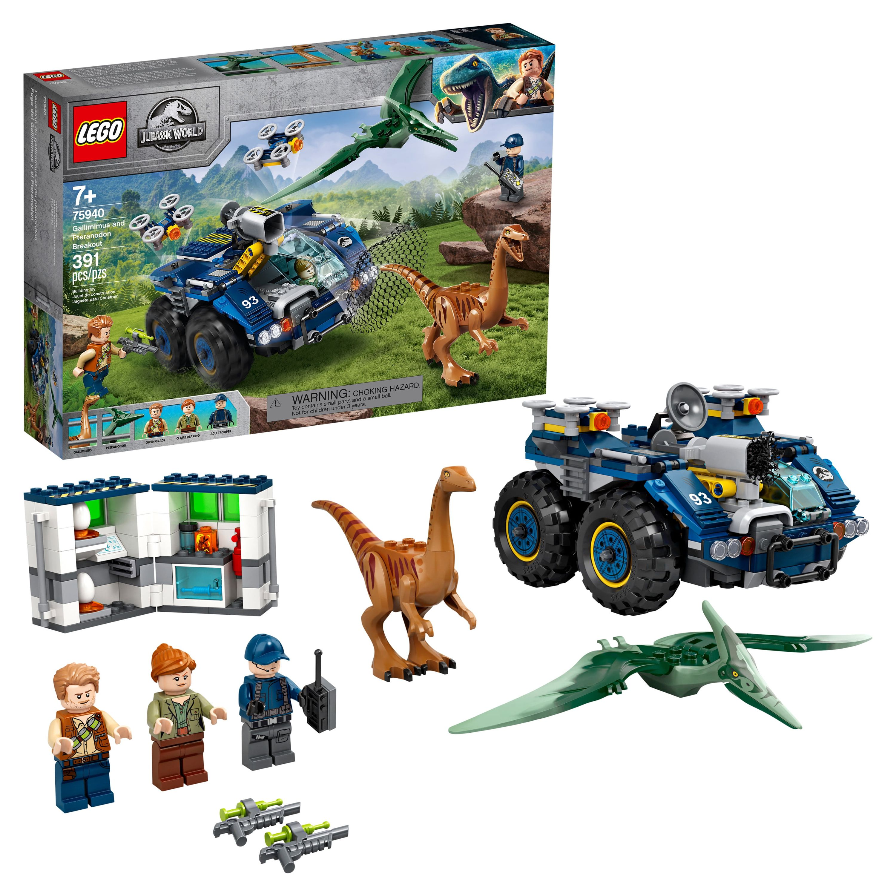 Lego 75940  Gallimimus and Pteranodon Breakout
