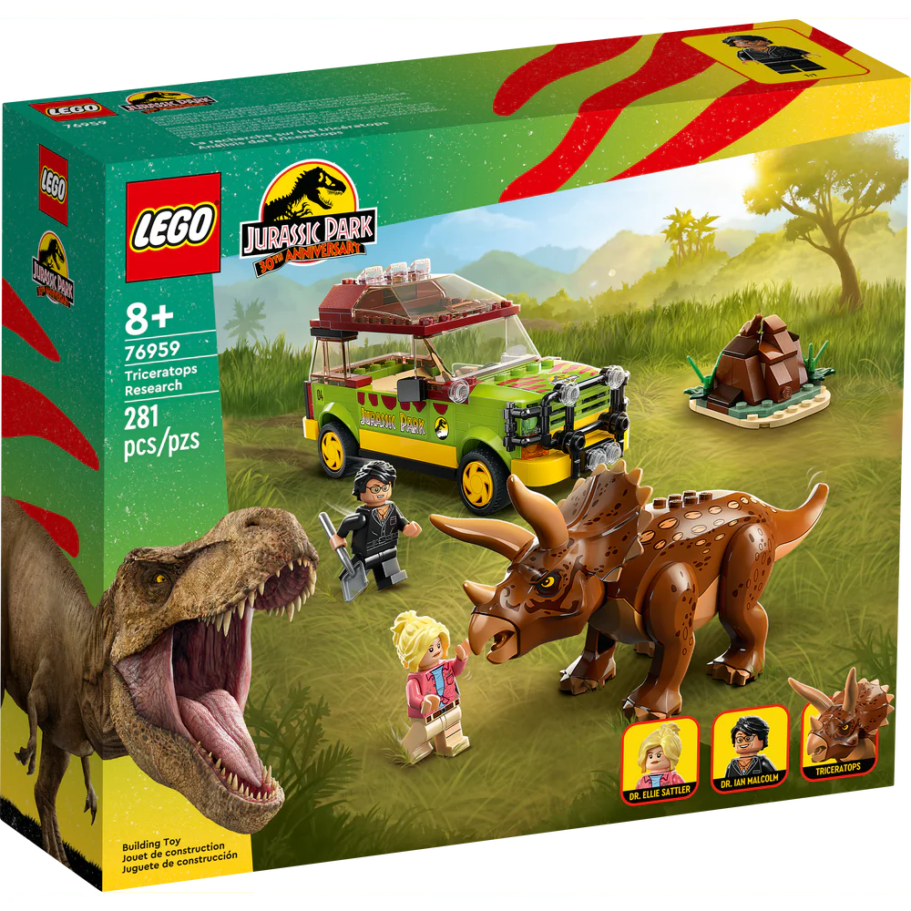 Lego 76959  Triceratops Research