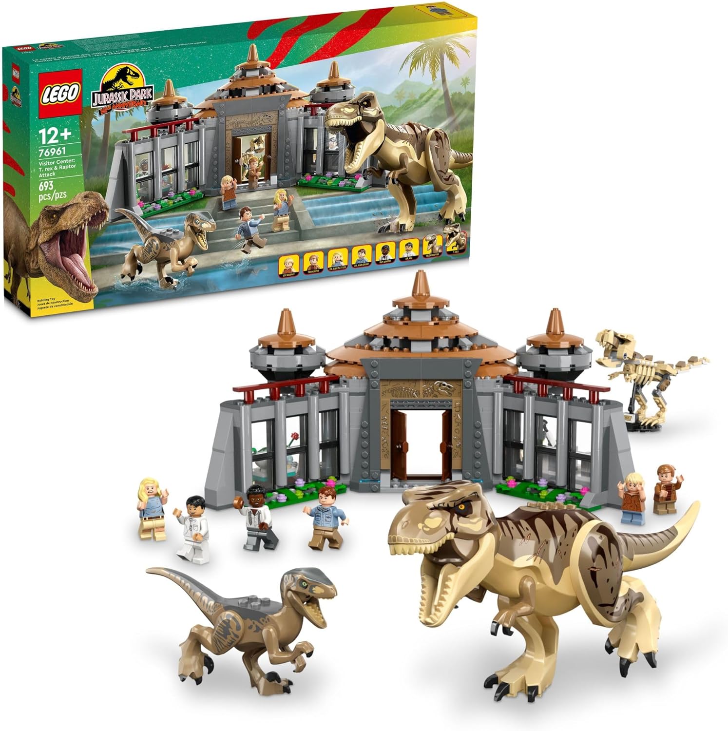 Lego 76961  Visitor Center Trex & Raptor Attack