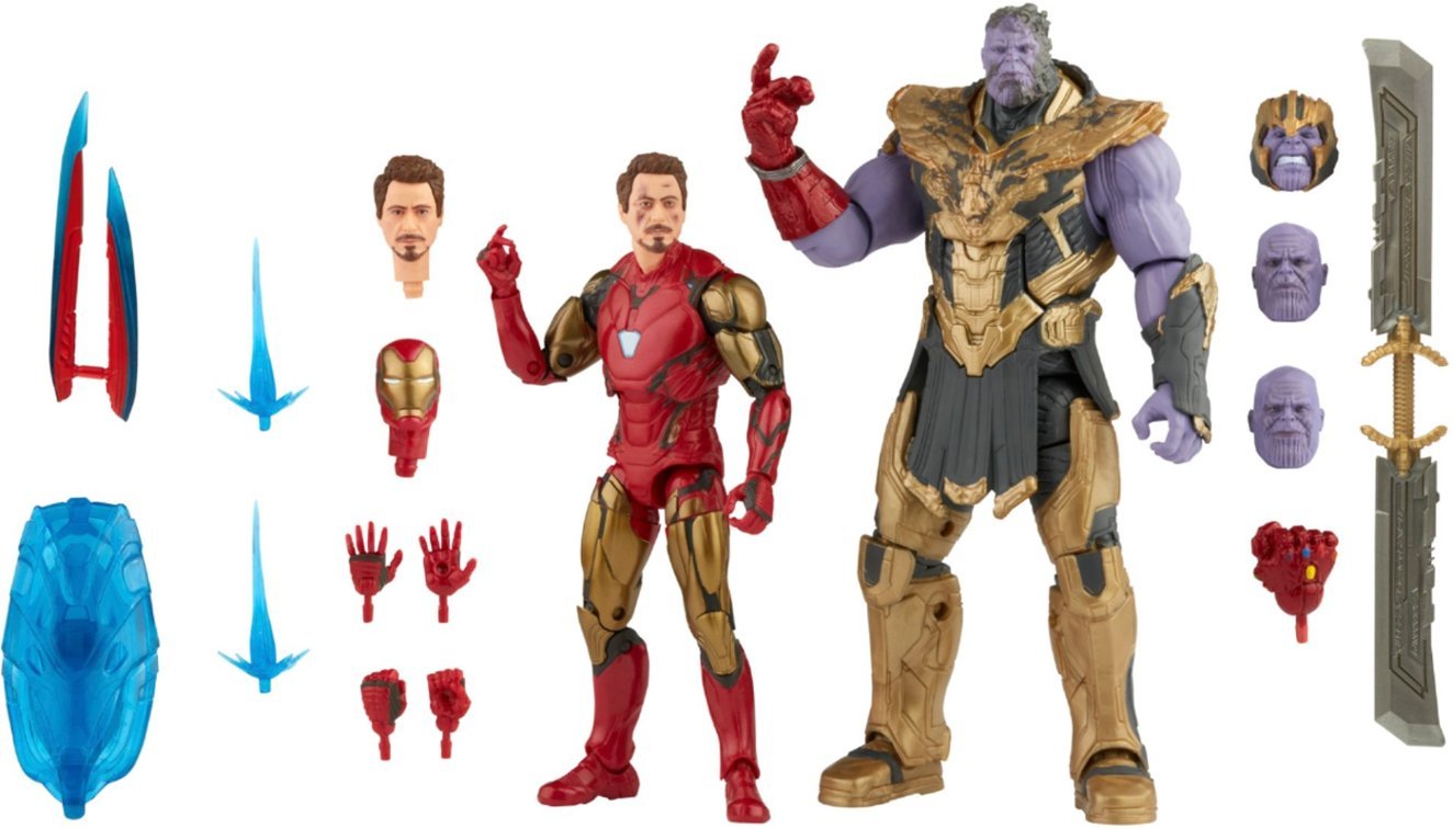 Marvel Legends Iron Man 85 vs. Thanos - Caja Detalle
