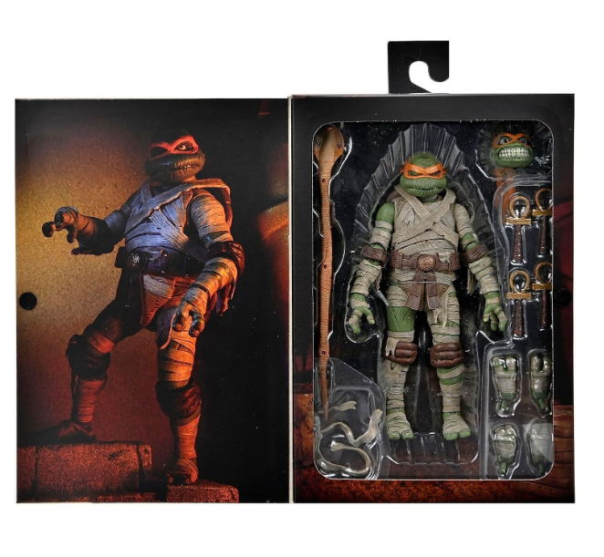 Neca Universal  Monsters TMNT Ultimate Michelangelo Mummy