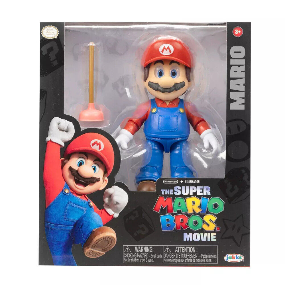 Nintendo The Super Mario Bros. Movie Mario with Plunger