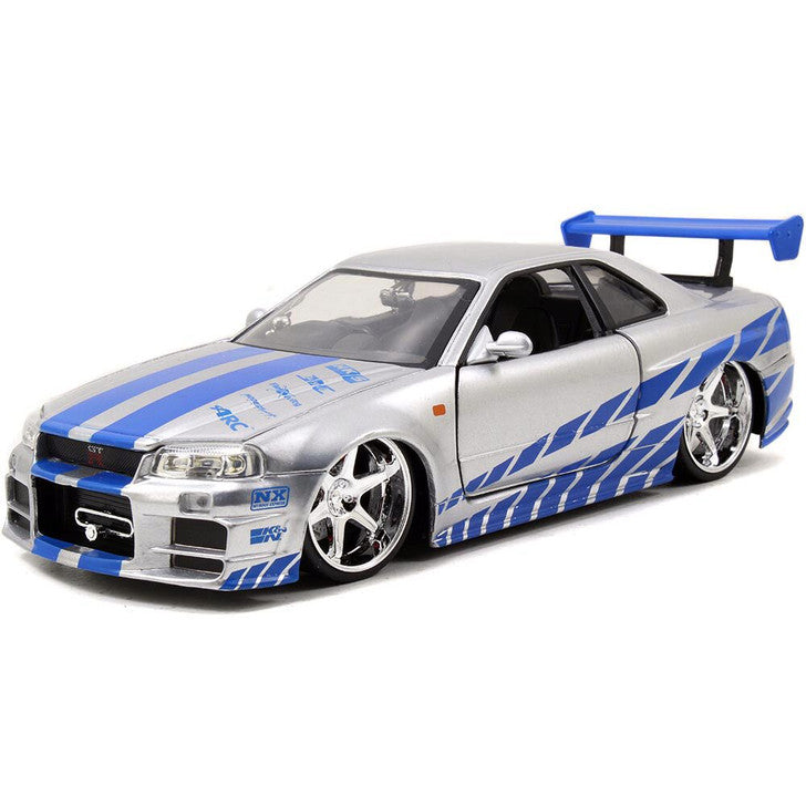 Fast & Furious Brian's Nissan Skyline GT-R (R34)-Caja detalle