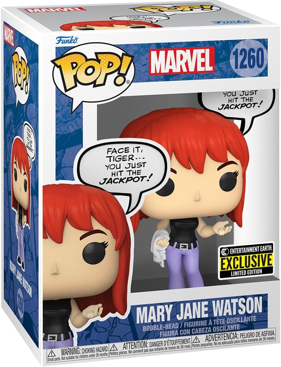 Spider-Man Mary Jane Watson Pop #1260 Exclusivo