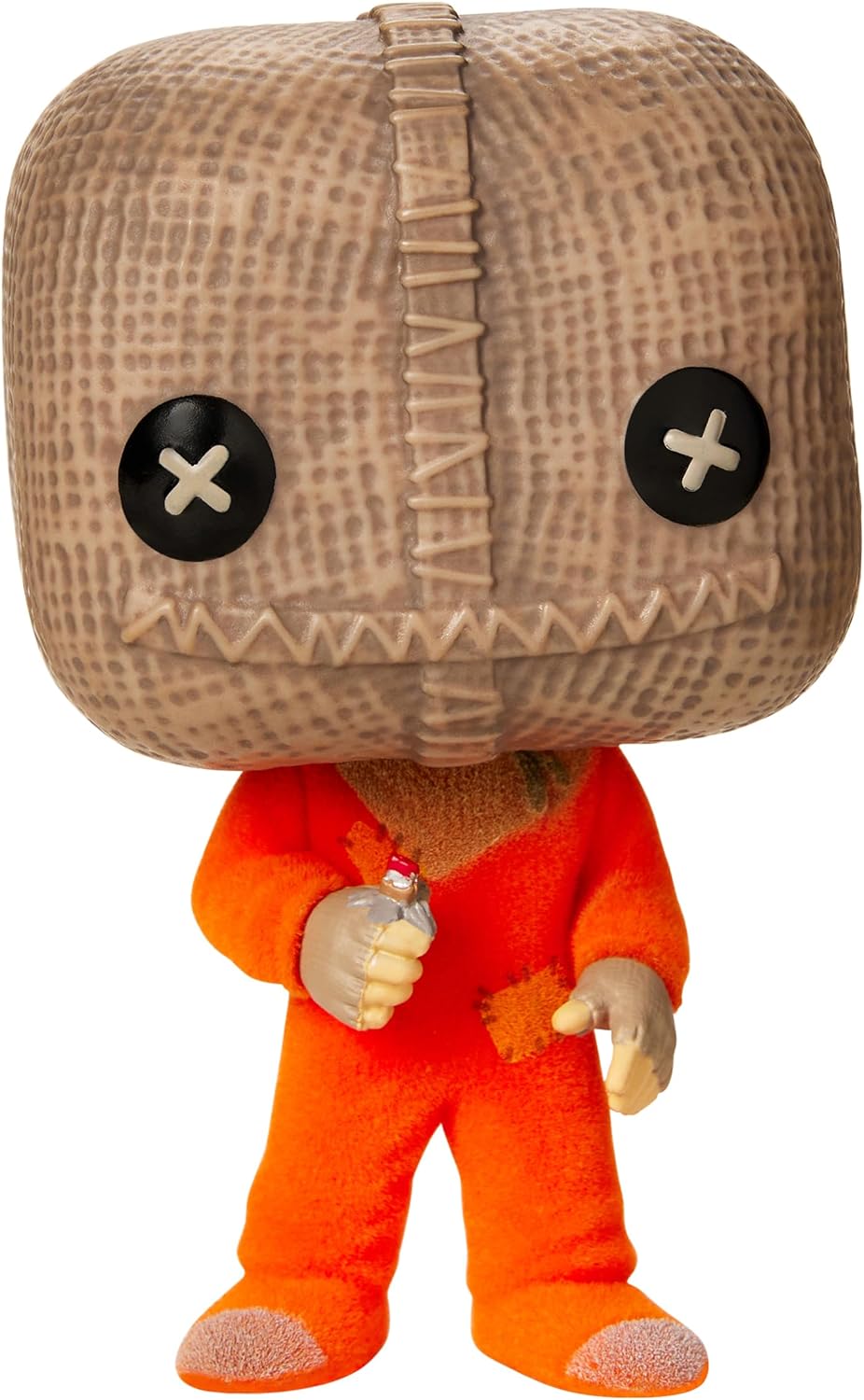 Spirit Halloween Trick 'r Treat Sam with RazorFunko Pop Flocked #1036