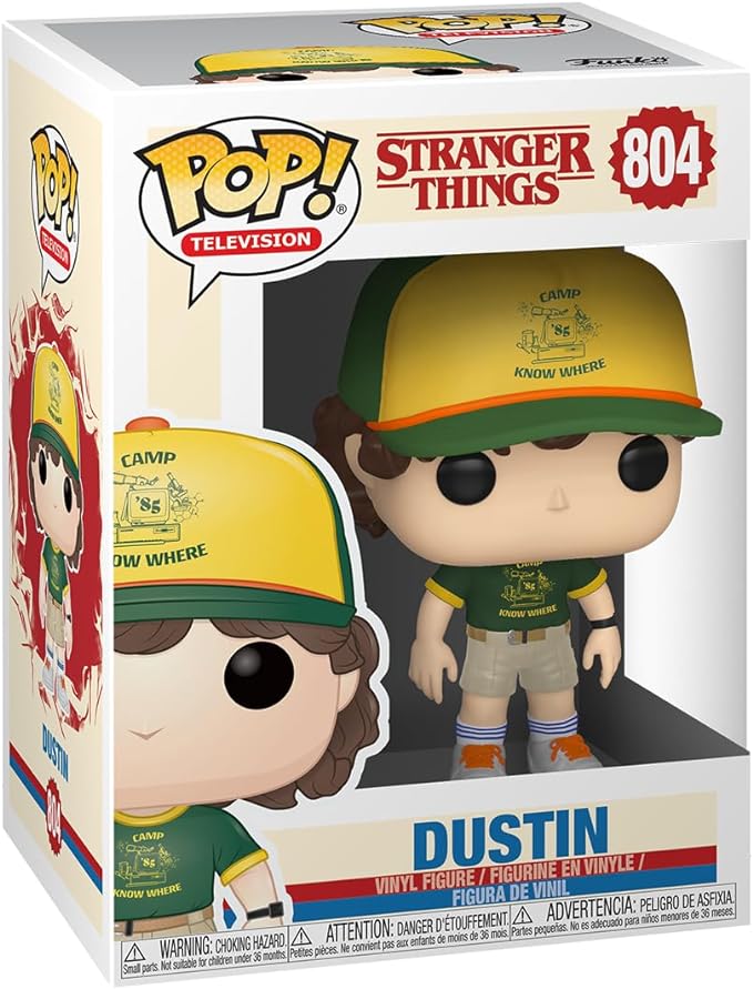 Stranger Things Dustin at Camp Season 3 Funko Pop #804