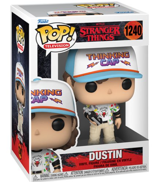 Stranger Things Season 4 Dustin Funko Pop #1240