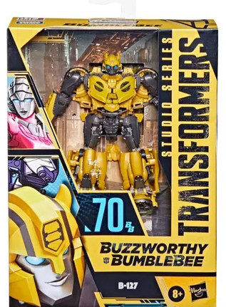 Transformer Buzzworthy Deluxe B-127 - Caja Detalle