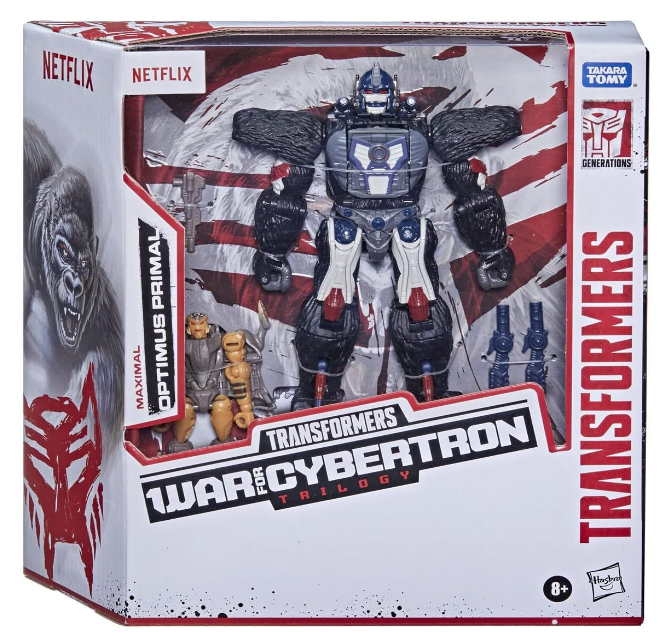 Transformers: War for Cybertron Maximal Optimus Primal - Caja Detalle