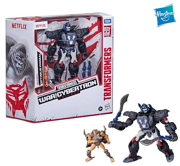 Transformers: War for Cybertron Maximal Optimus Primal - Caja Detalle