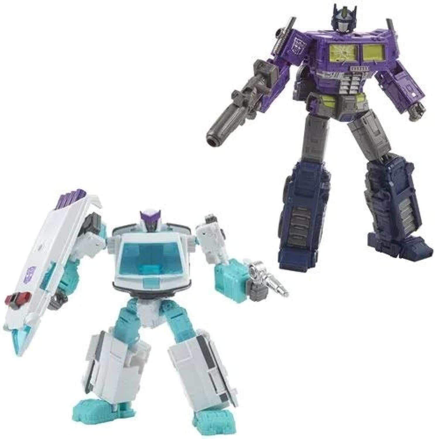 Transformers Generations Selects Shattered Glass Optimus Prime and Ratchet 2-Pack