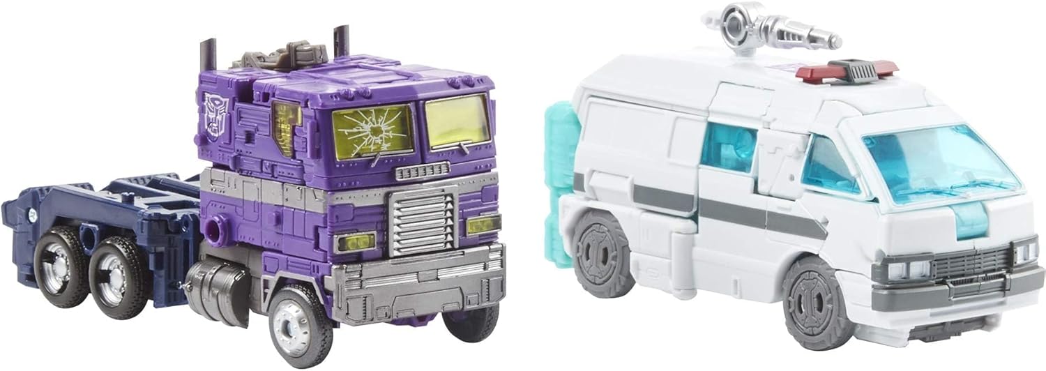 Transformers Generations Selects Shattered Glass Optimus Prime and Ratchet 2-Pack