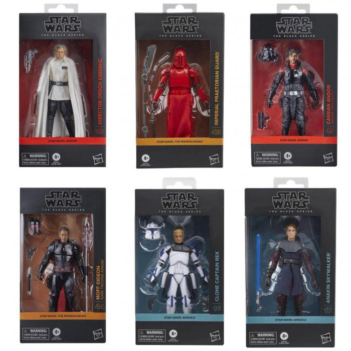Star Wars The Black Series Wave Case of 6
