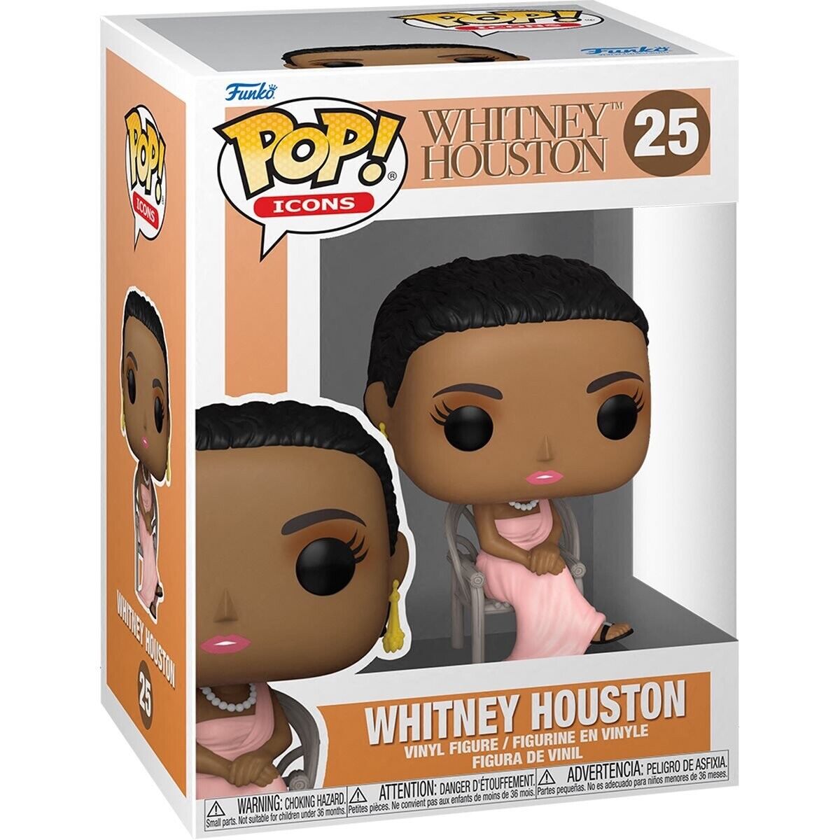 Whitney Houston Debut Pop #25