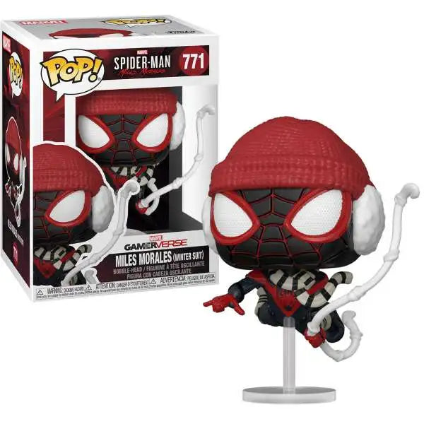 Funko Pop! Spider-Man Miles Morales Winter Suit #771