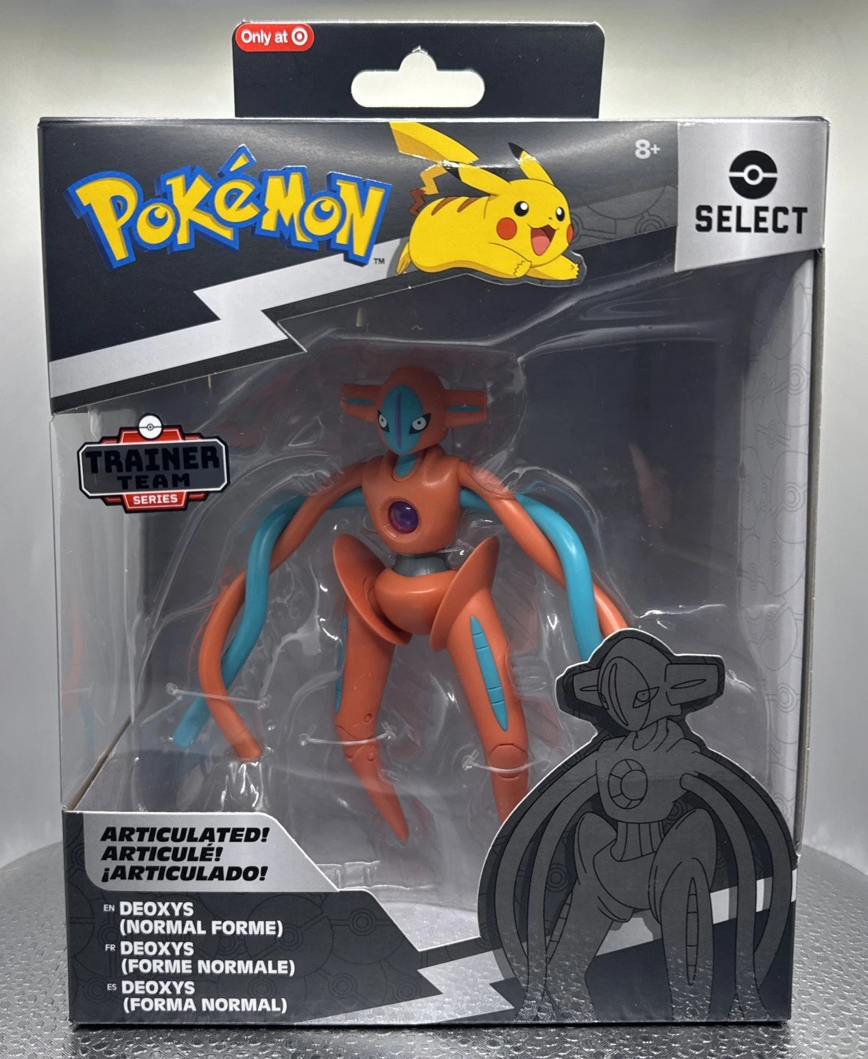 Pokemon Select Deoxys Trainer Team Exclusive