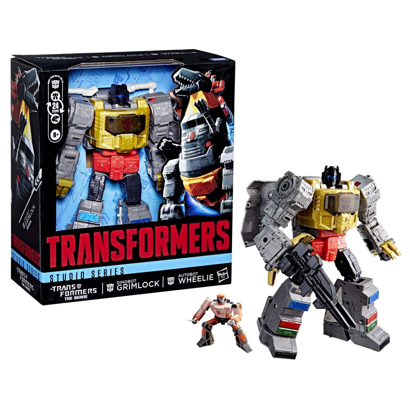 Transformers Studio Series Dinobot Grimlock with Autobot Wheelie
