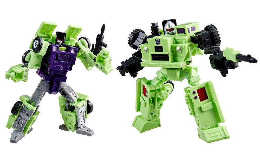 Transformers Studio Series Constructicon Hook & Constructicon Long Haul-Caja detalle