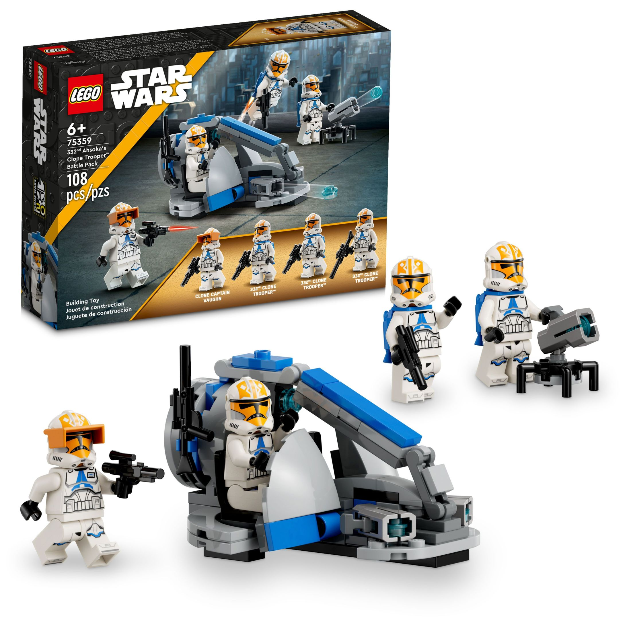 Lego 75359    332 Ahsoka¨s  Clone Trooper Battle Pack