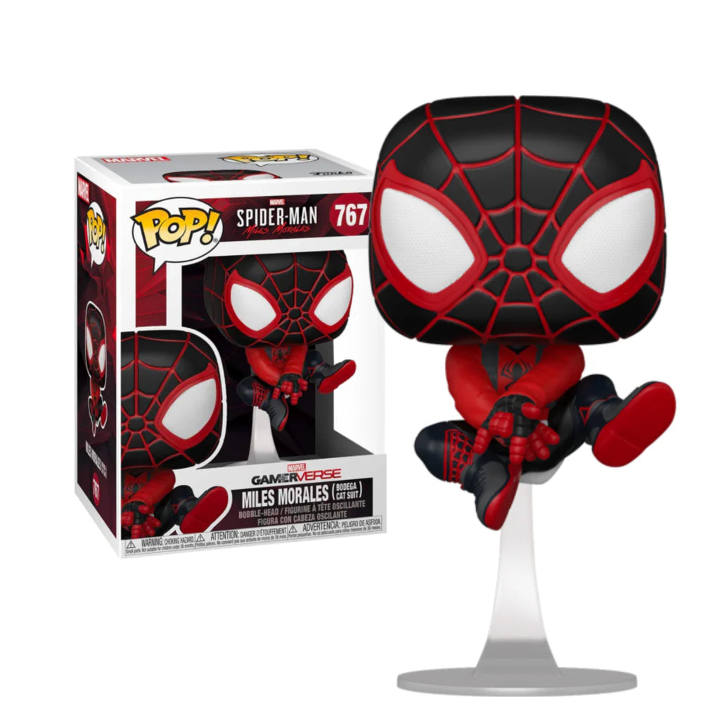 Funko Pop! Spider-Man Miles Morales Bodega Cat Suit #767