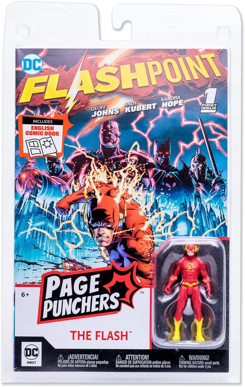 DC Page Punchers Flashpoint with Comic