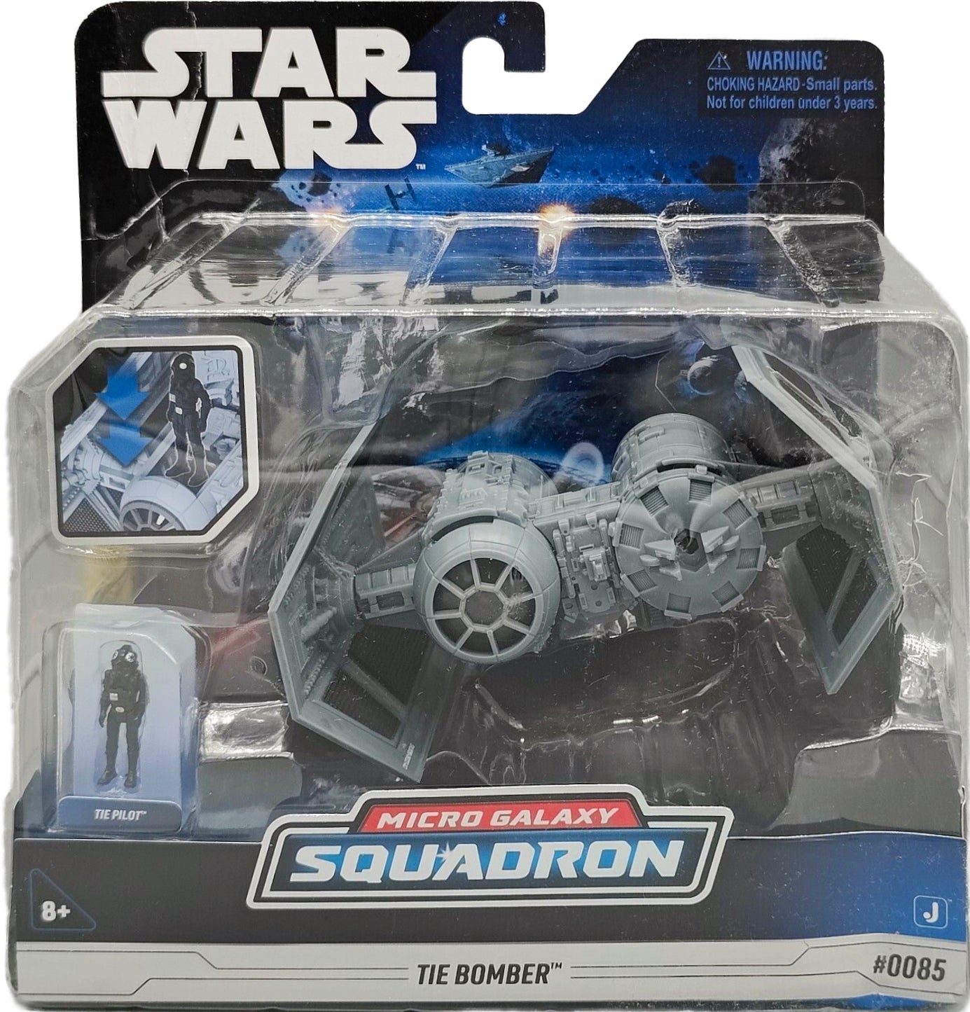 Micro Galaxy Squadron Tie Bomber-Caja Detalle