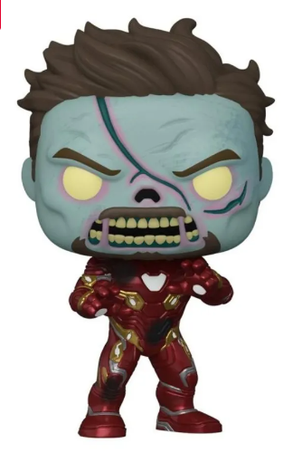 What If Zombie Iron Man Pop #944- Caja Detalle